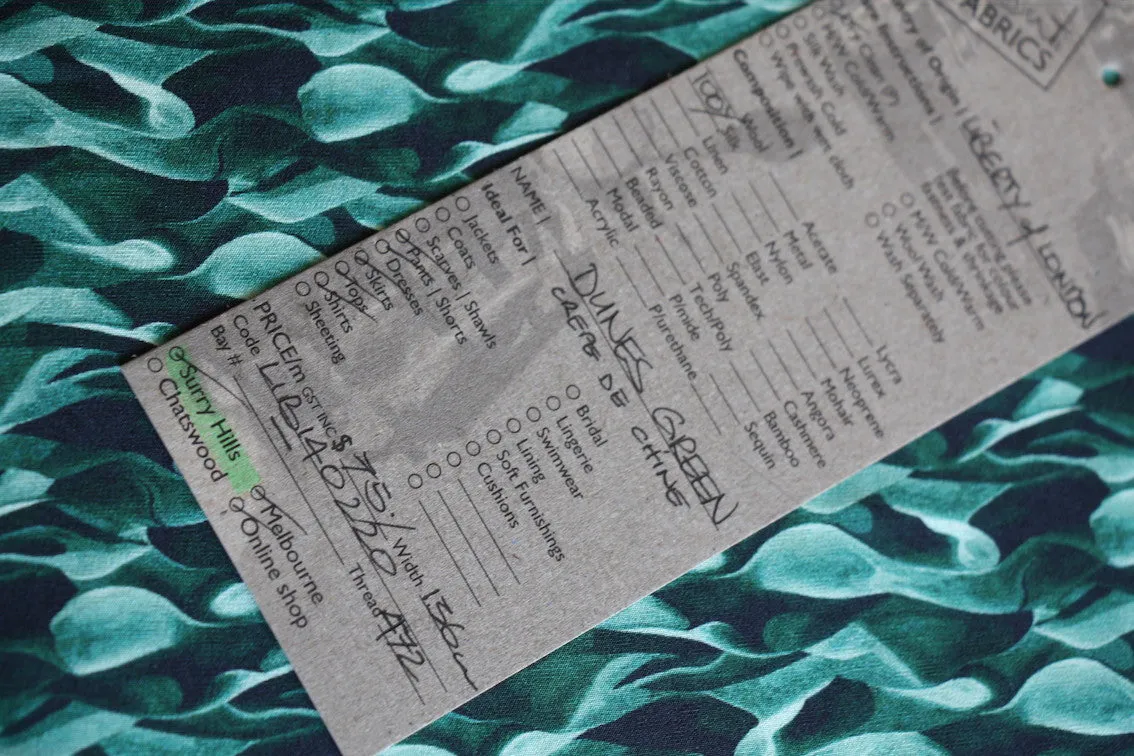Green Dunes - Liberty Silk CDC