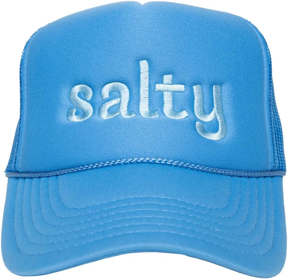 KATYDID Salty Foam Trucker Hat - Adjustable Trucker Hat with Mesh Netting - Fully Embroidered Trucker Hat for Women