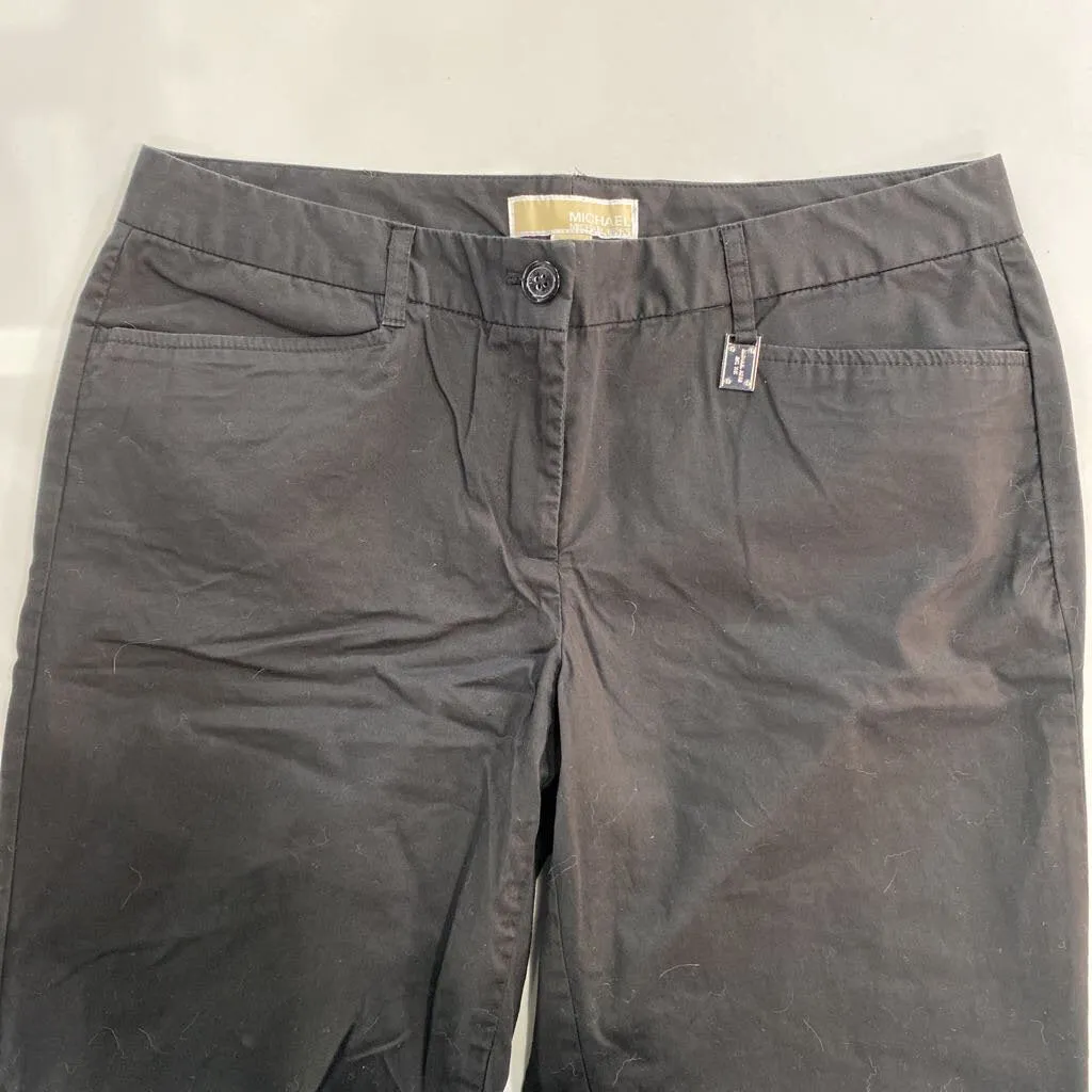Michael Kors cropped straight leg pants 10