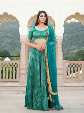 Party Wear Nayra Silk Lehenga