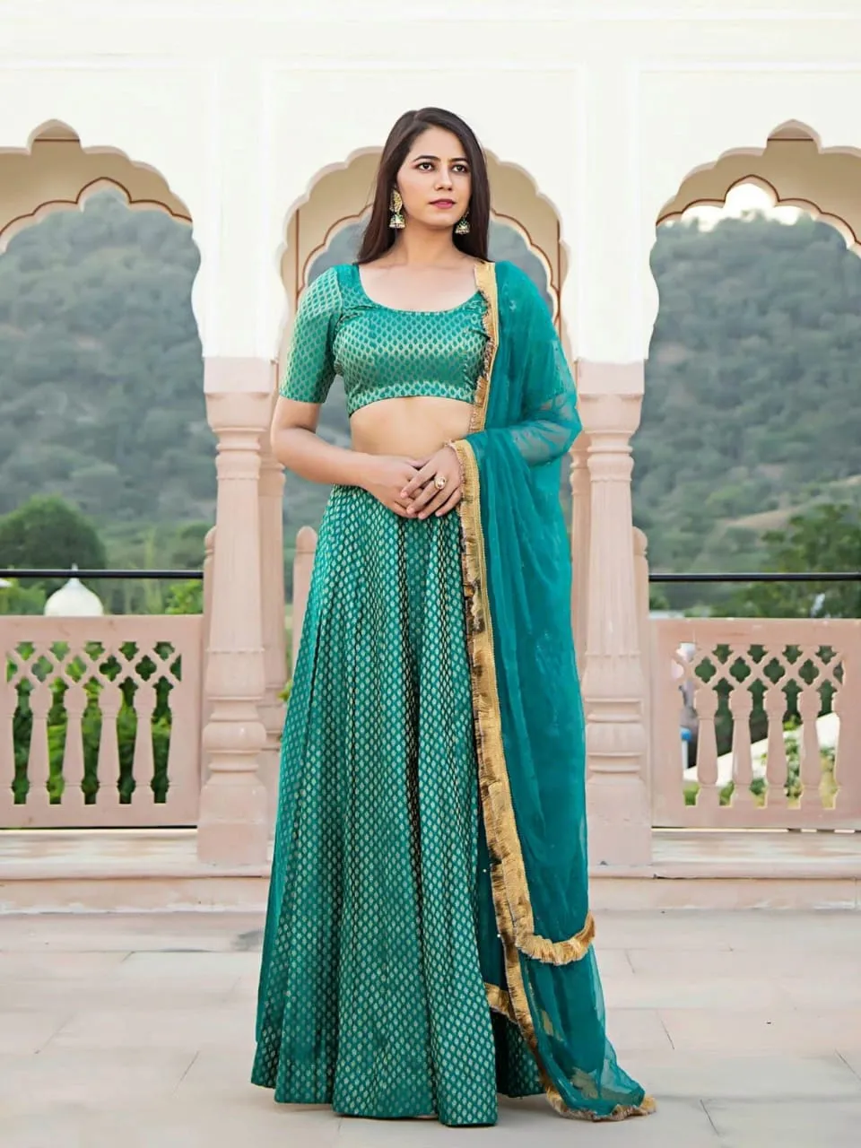 Party Wear Nayra Silk Lehenga