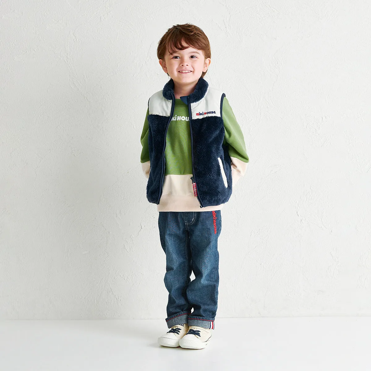 Wind-Free Boa Fleece Vest