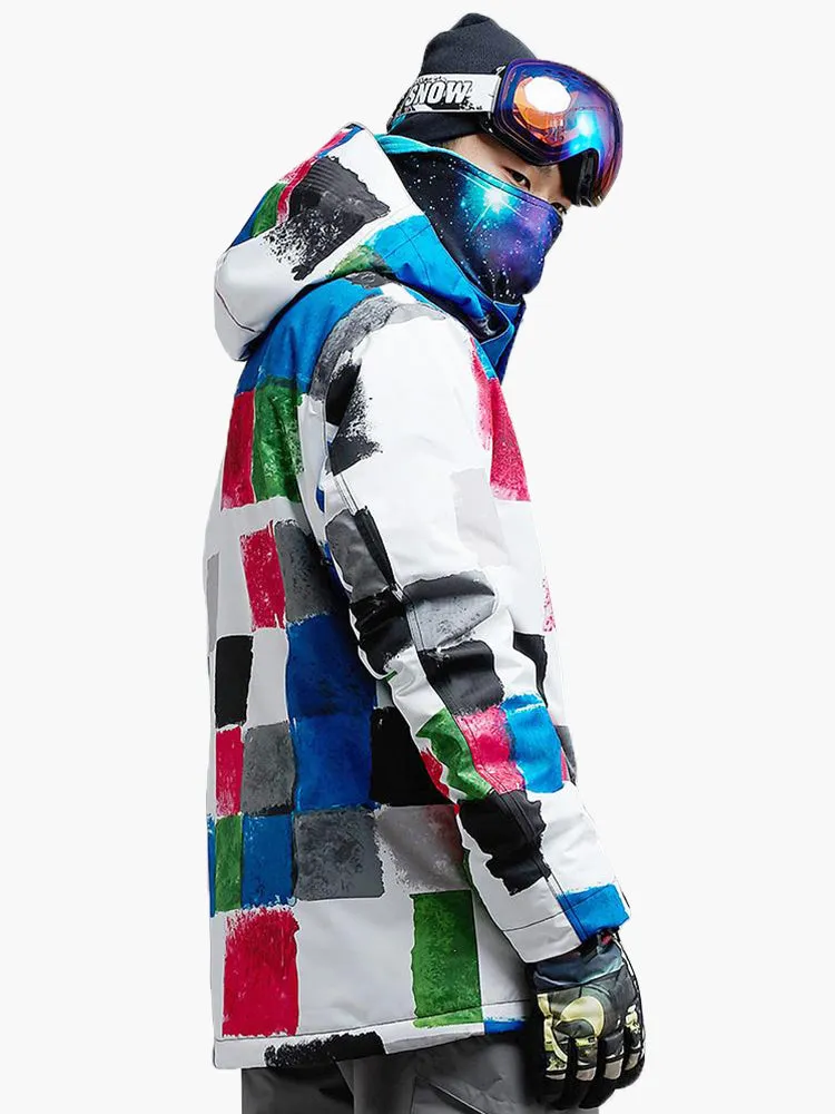 Windproof Waterproof Men's Snowboard&Ski Jacket Snow Jacket